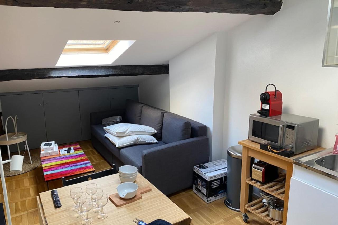 Le Petit Arloing-Studio Quais De Saone Vaise Lyon Eksteriør billede